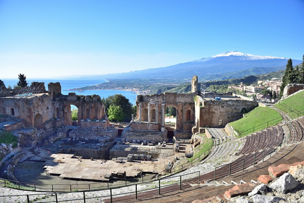 Summer in Taormina, Italy